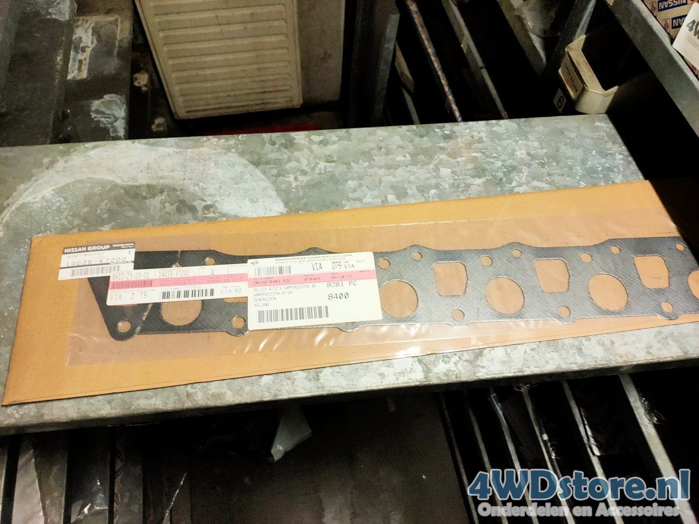 Nissan Patrol GR Uitlaatspruitstuk pakking 14035V7200, -, -, Nieuw, Ophalen of Verzenden