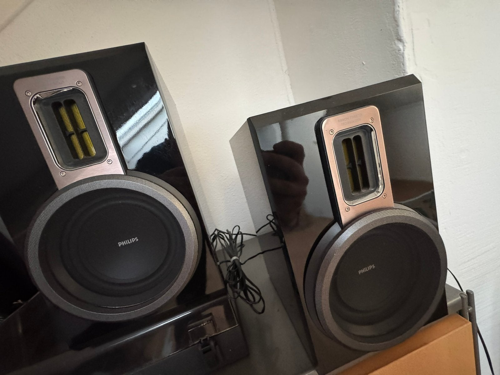 Philips Hi-Fi Speakers - MCD716, Audio, Tv en Foto, Luidsprekers, Gebruikt, Front, Rear of Stereo speakers, Minder dan 60 watt