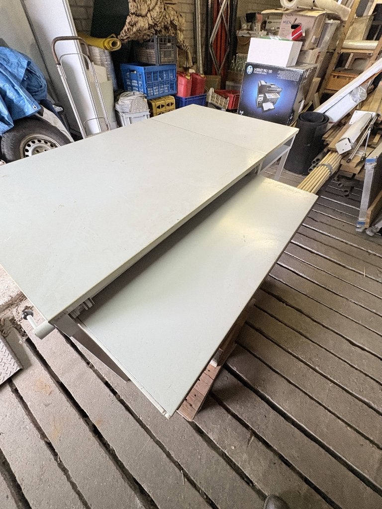 Tekenbureau Leeuwiko met schuifbaar onderblad, Doe-het-zelf en Verbouw, Tekentafels, Ophalen, Gebruikt, Minder dan 130 cm