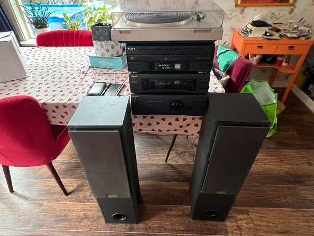 Sony stereoset, Audio, Tv en Foto, Stereo-sets, Gebruikt, Tuner of Radio, Sony, Losse componenten