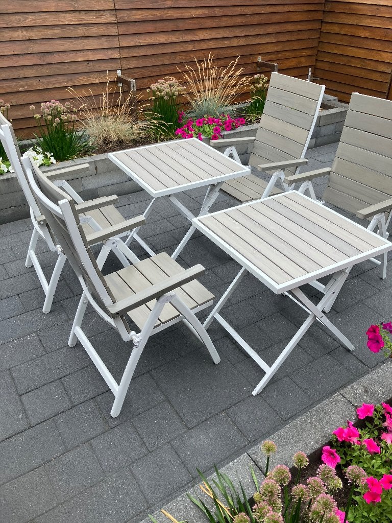 Tuinmeubelen, Tuin en Terras, Ophalen, Gebruikt, Tuinset, Overige materialen