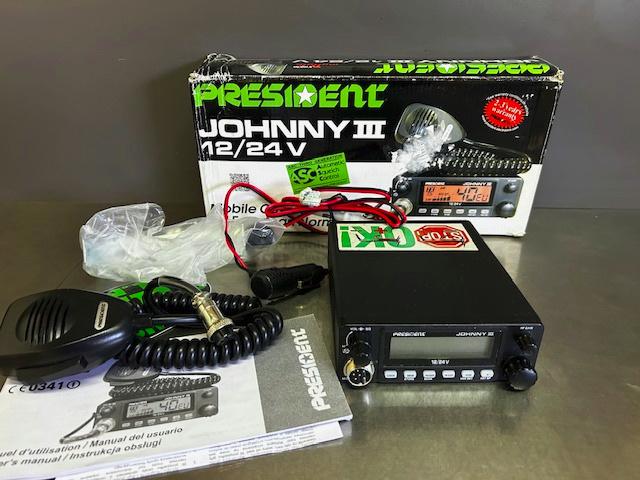 President Johnny III    CB 27mc, Ophalen of Verzenden, Gebruikt, Zender en Ontvanger