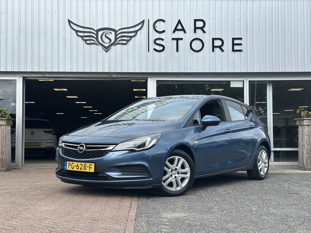 Opel Astra 1.0 Online Edition |CAMERA|AIRCO|CRUISE|LM VELGEN, Gebruikt, Euro 6, Blauw, 610 kg