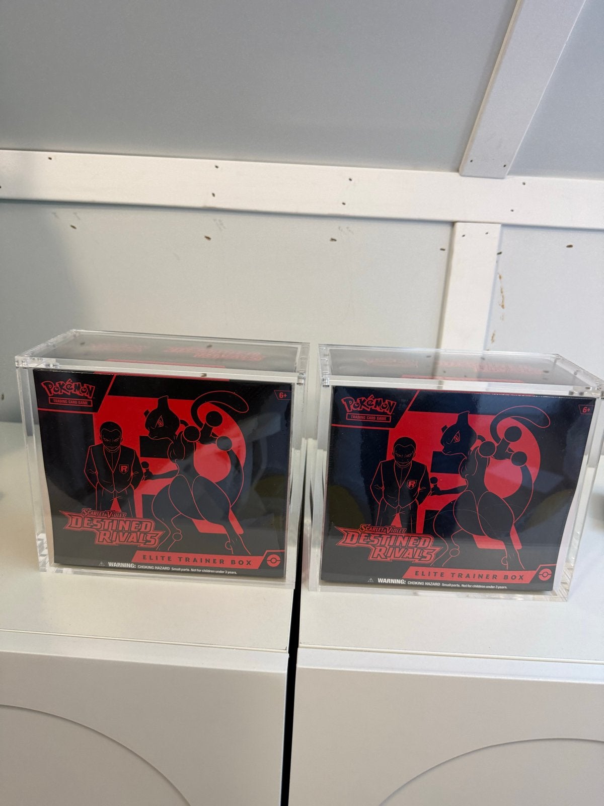 Pokémon Destined Rivals Elite Trainer Box 2 stuks, Ophalen of Verzenden, Nieuw, Overige typen