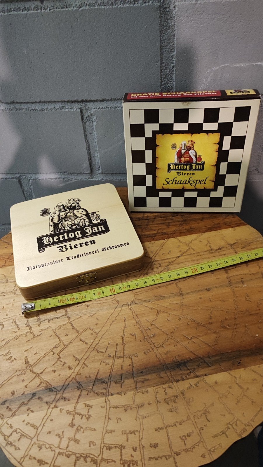 Hertog Jan Schaakspel - Nieuw in doos, Een of twee spelers, Ophalen of Verzenden, Nieuw, Hertog Jan