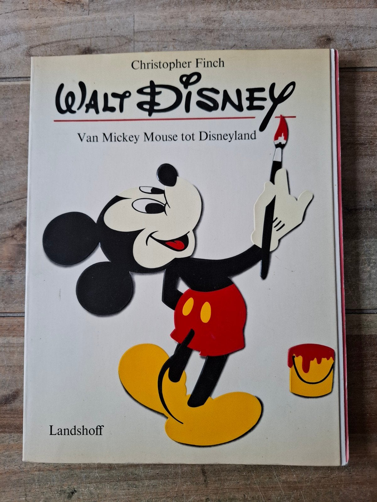 Walt Disney Van Mickey tot Disneyland boek, Ophalen, Mickey Mouse, Zo goed als nieuw, Overige typen