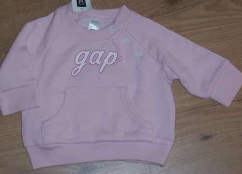Lichtroze GAP meisjes sweater maat 50/56 NIEUW (5661), Nieuw, Ophalen of Verzenden, GAP, Truitje of Vestje