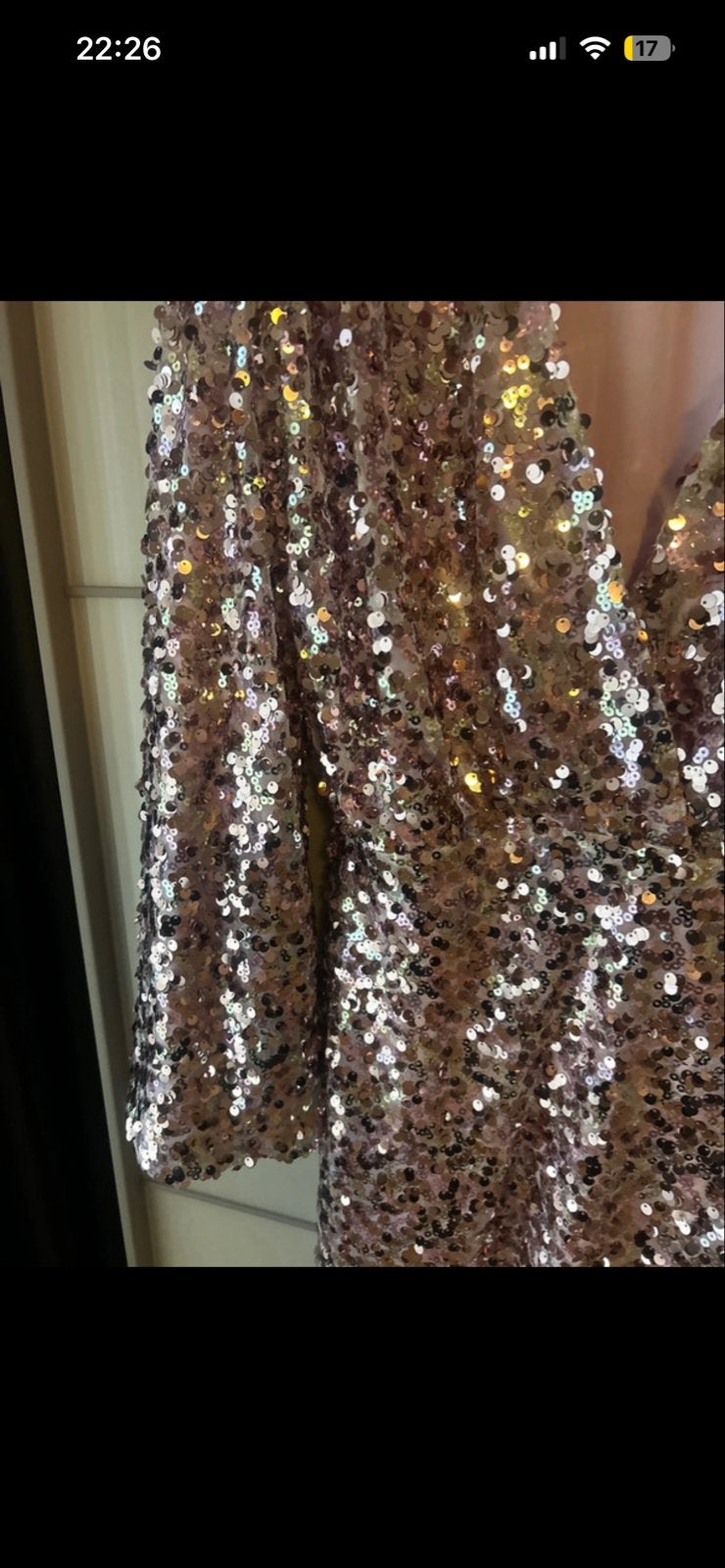 Loavies glitter jurk maat XS, Ophalen of Verzenden, Zo goed als nieuw, Maat 34 (XS) of kleiner, Meerkleurig