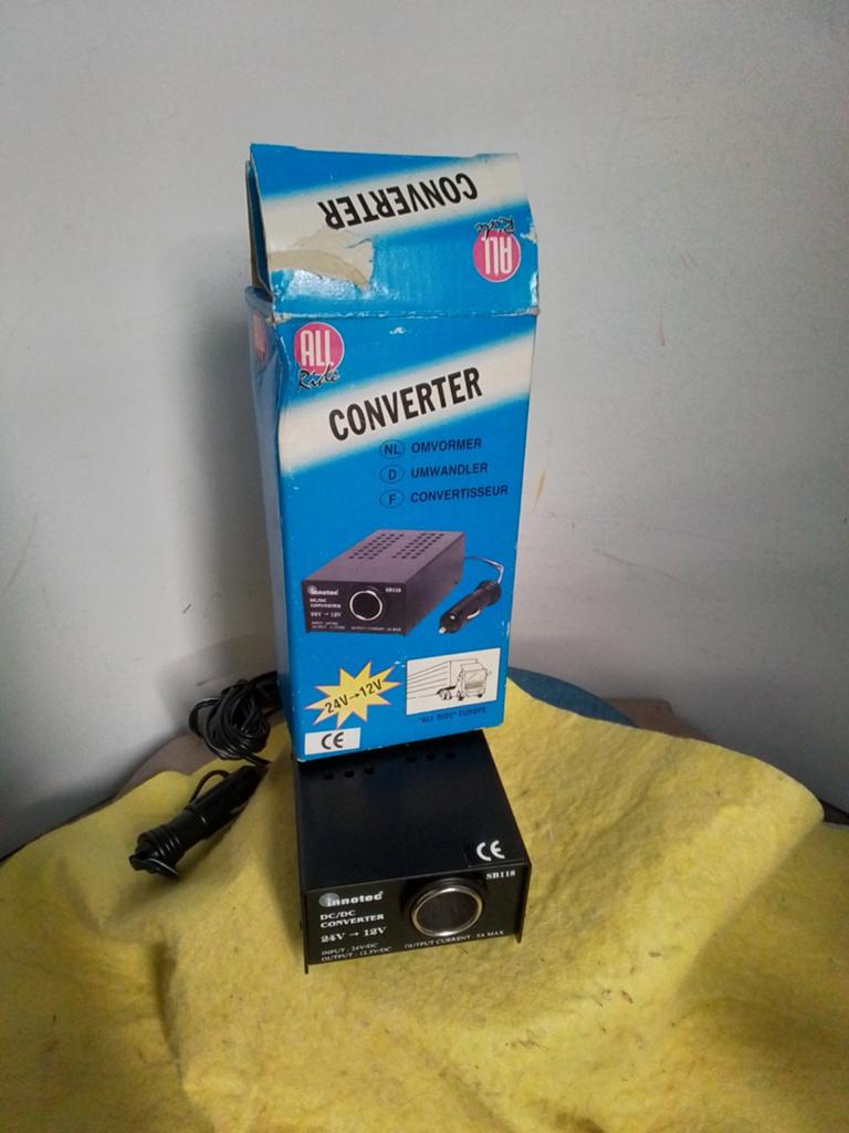 14235) omvormer  24naar 12 volt, Ophalen of Verzenden, Nieuw