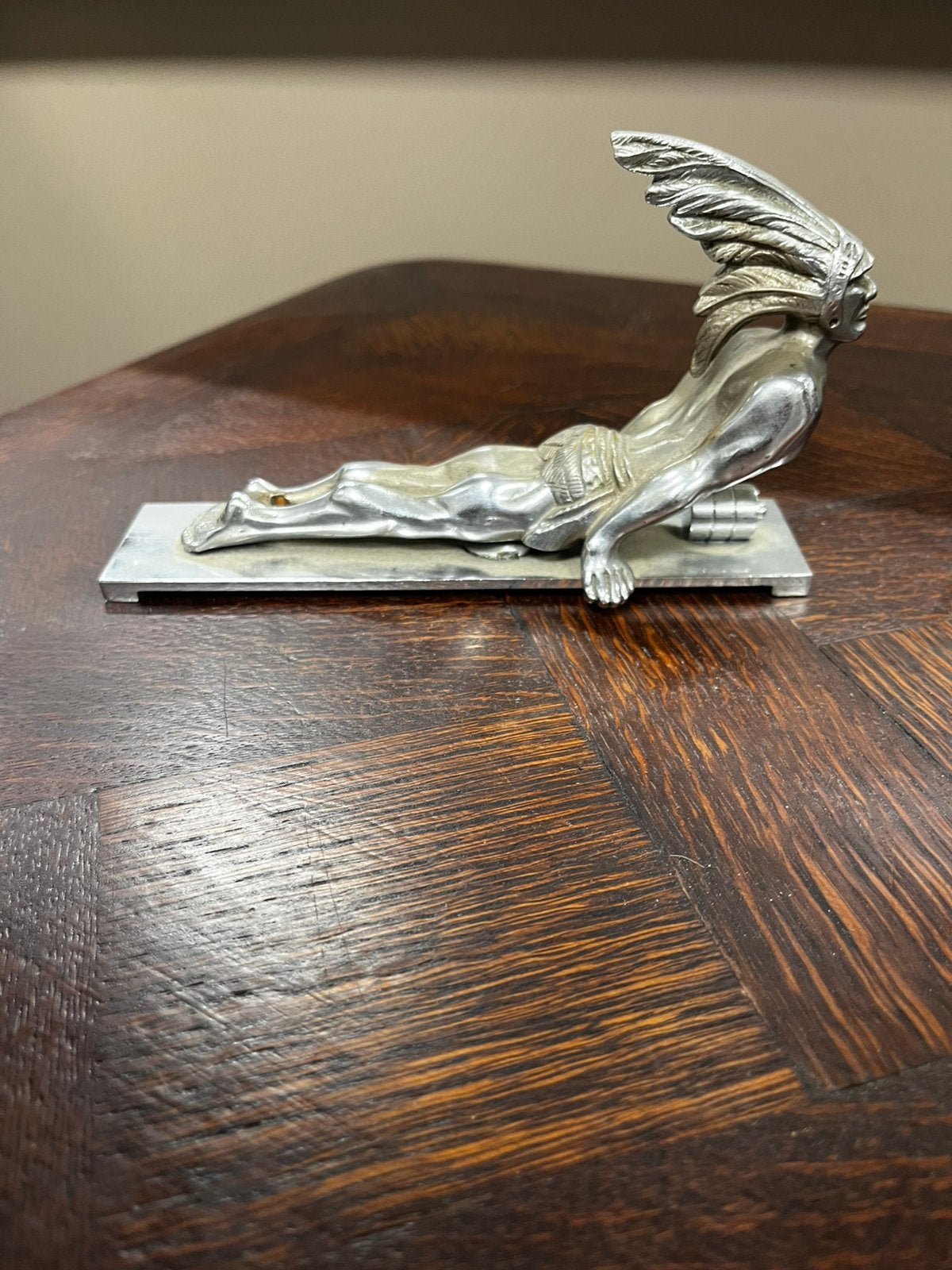 Chief indiën motorkap ornament, Ophalen of Verzenden