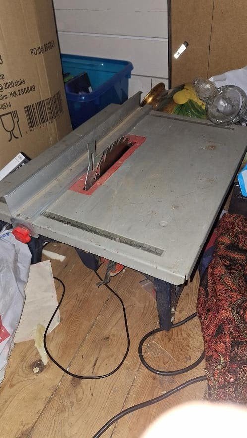 Topcraft Elektrische Zaagtafel - Gebruikt, Doe-het-zelf en Verbouw, Gereedschap | Zaagmachines, Gebruikt, Cirkelzaag, 600 tot 1200 watt