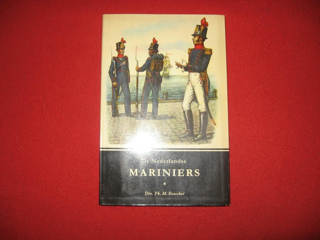 Nederlandse Mariniers 2eWO 1940 / 45, Verzamelen, Militaria | Tweede Wereldoorlog, Marine, Boek of Tijdschrift, Nederland, Ophalen of Verzenden