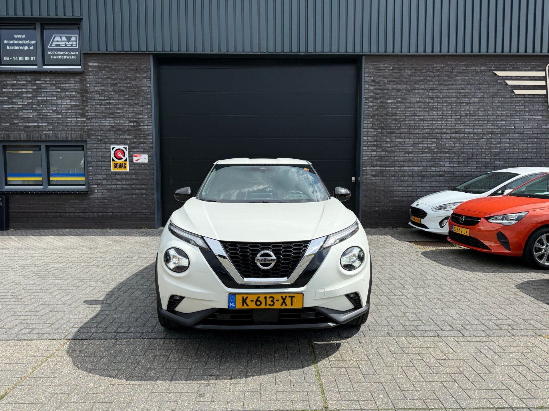 Nissan Juke 1.0 DIG-T N-Connecta | 2E EIGENAAR | 3/6/12MND G, Auto's, Voorwielaandrijving, Stof, 116 pk, Wit