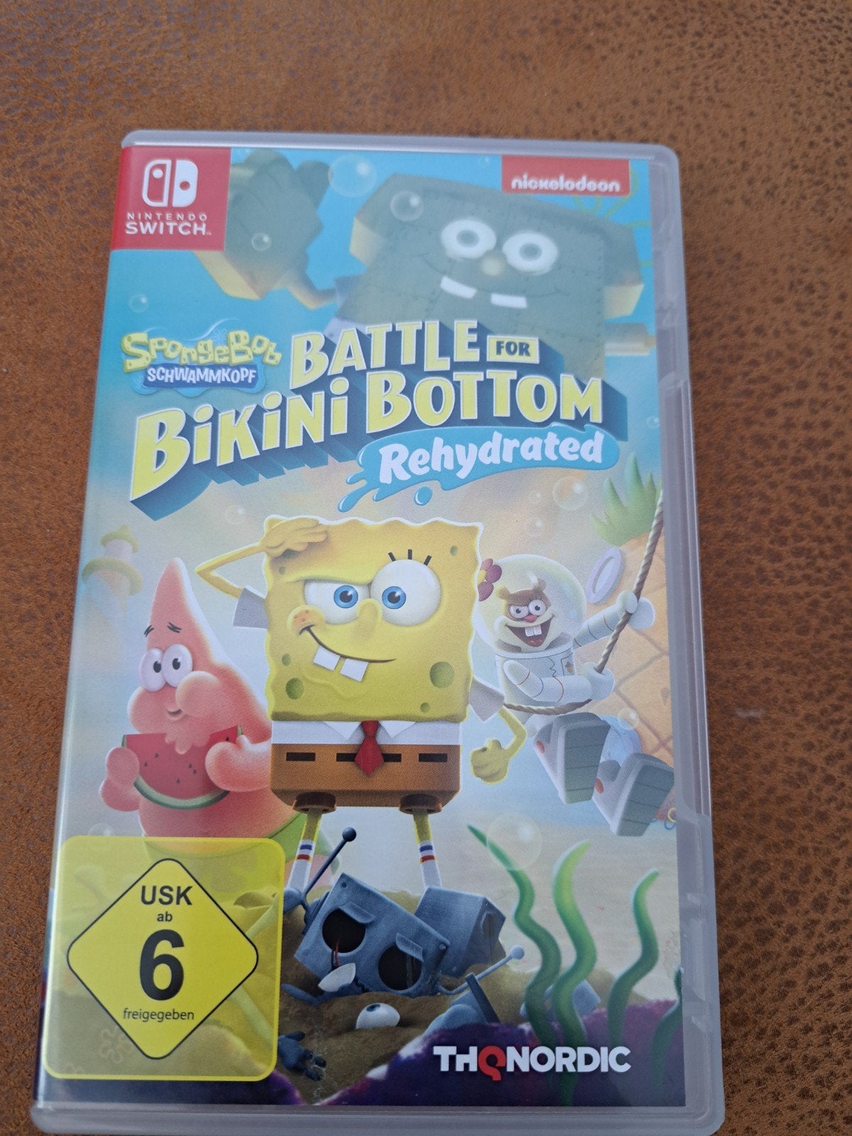 Nintendo Switch - SpongeBob Battle for Bikini Bottom, Spelcomputers en Games, Games | Nintendo Switch, Zo goed als nieuw, Avontuur en Actie