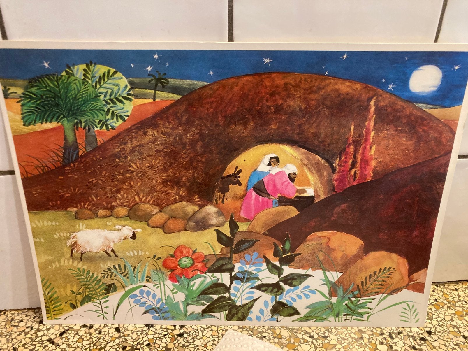 Bijbelse plaat, Ophalen of Verzenden, Plaatje