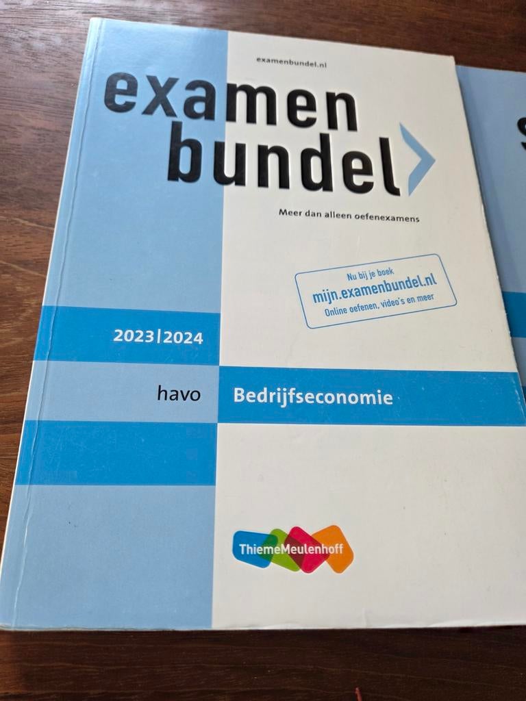Examenbundel en Samengevat havo Bedrijfseconomie 2023/2024, Ophalen of Verzenden
