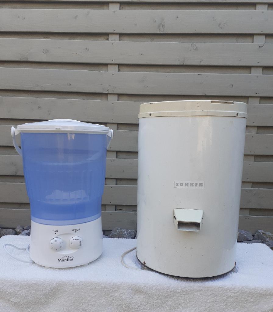 Miniwasmachine en centrifuge, Ophalen, Gebruikt