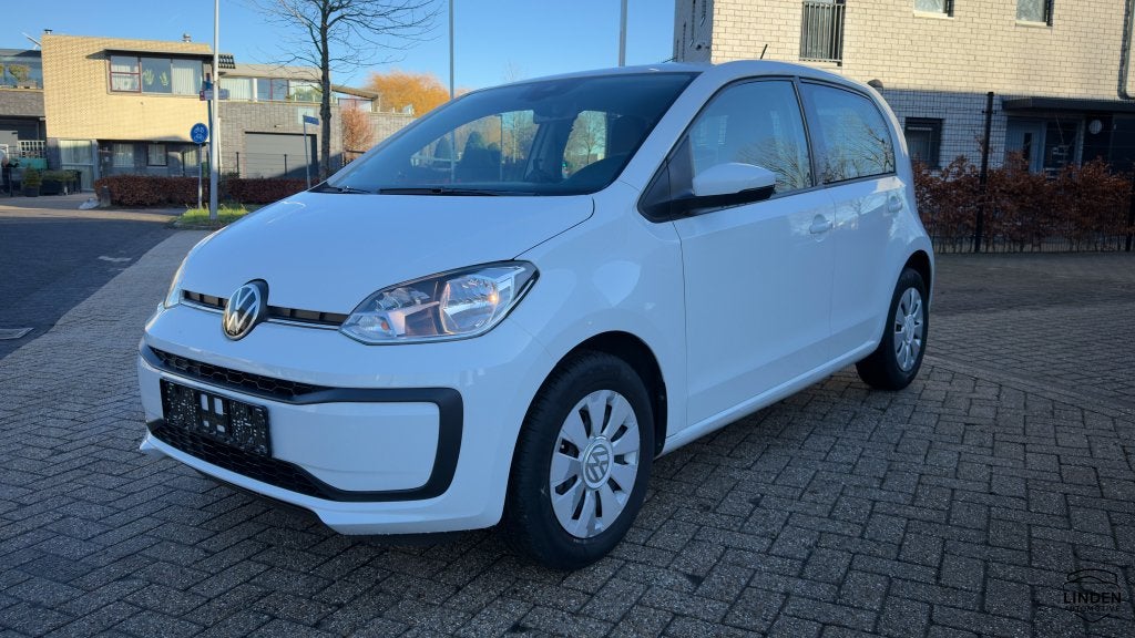 Volkswagen up! 1.0 | 2021 | 87.500 KM | Wit | Als Nieuw!, Auto's, Voorwielaandrijving, 1330 kg, Overige bekleding, Wit