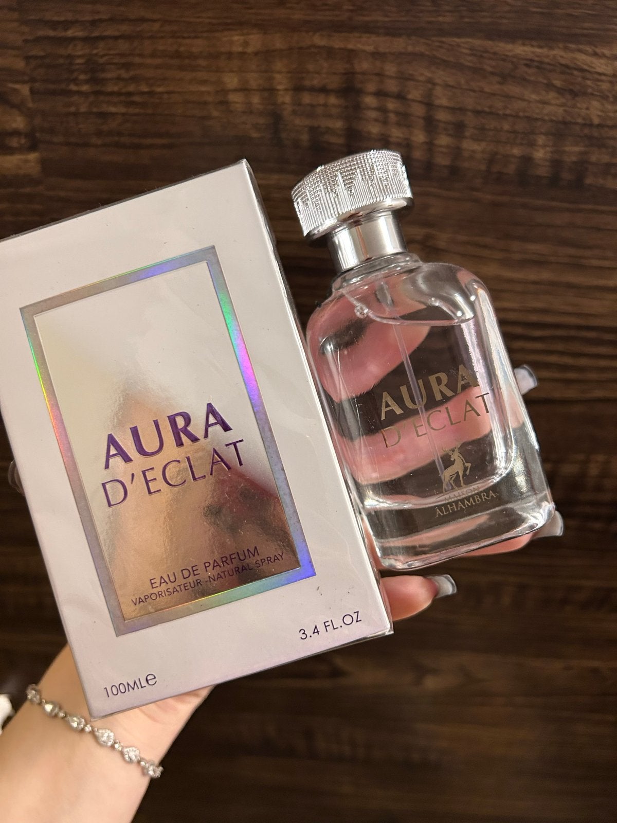 Maison Alhambra Aura D’Éclat – Eau de Parfum 100 ml, Ophalen of Verzenden, Nieuw