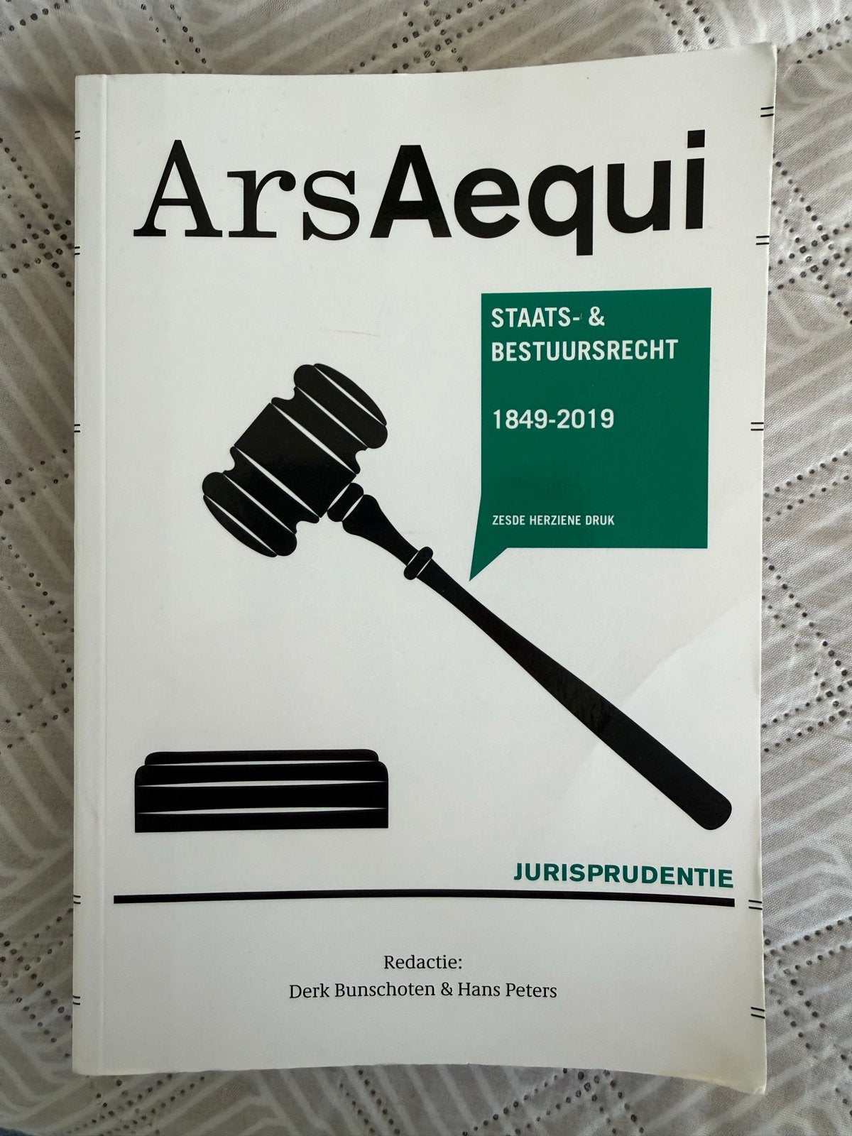 Ars Aequi Staats- & Bestuursrecht 1849-2019, Boeken, Ophalen of Verzenden, Gamma, Zo goed als nieuw, WO