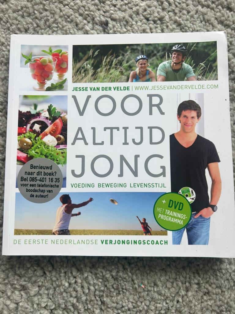Jesse van der Velde - Voor ik altijd jong, Boeken, Ophalen of Verzenden, Zo goed als nieuw, Jesse van der Velde