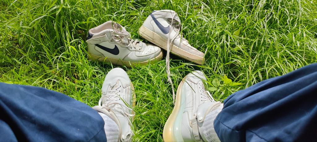 Nike Air, Ophalen of Verzenden, Gedragen, Wit