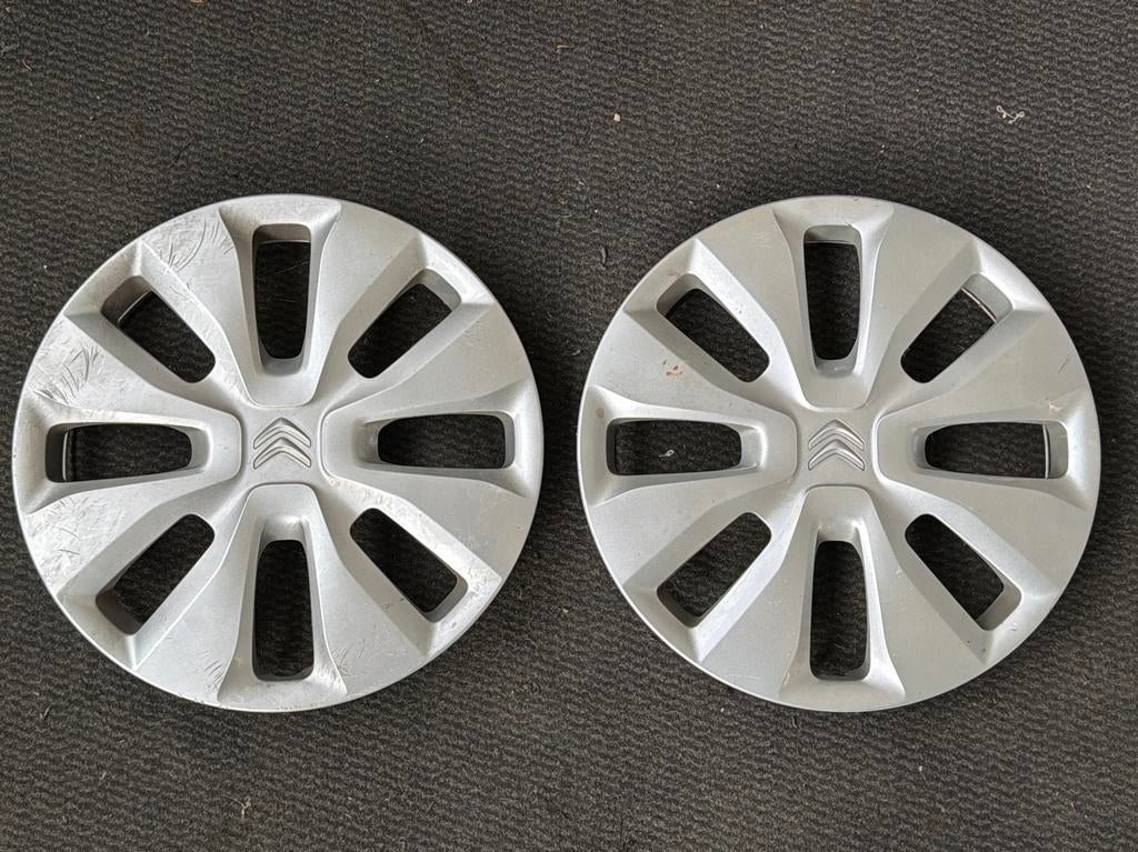 Originele Citroën wieldoppen - Set van 2, Ophalen of Verzenden, Gebruikt
