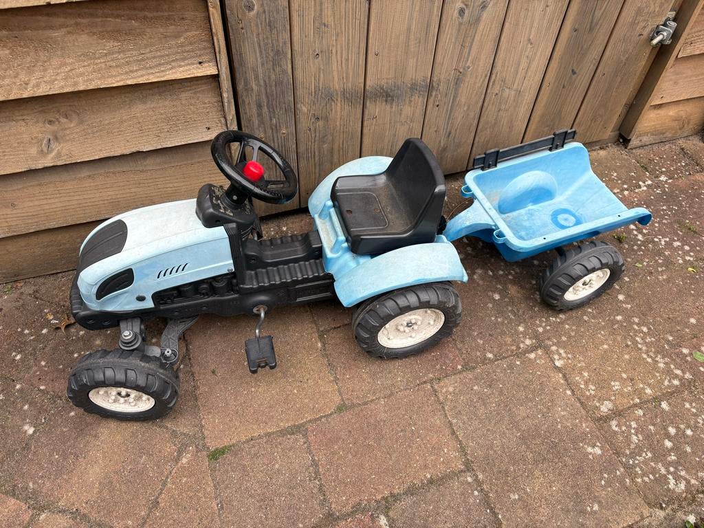 Trapauto Tractor met aanhanger - Gebruikt, Ophalen, Gebruikt