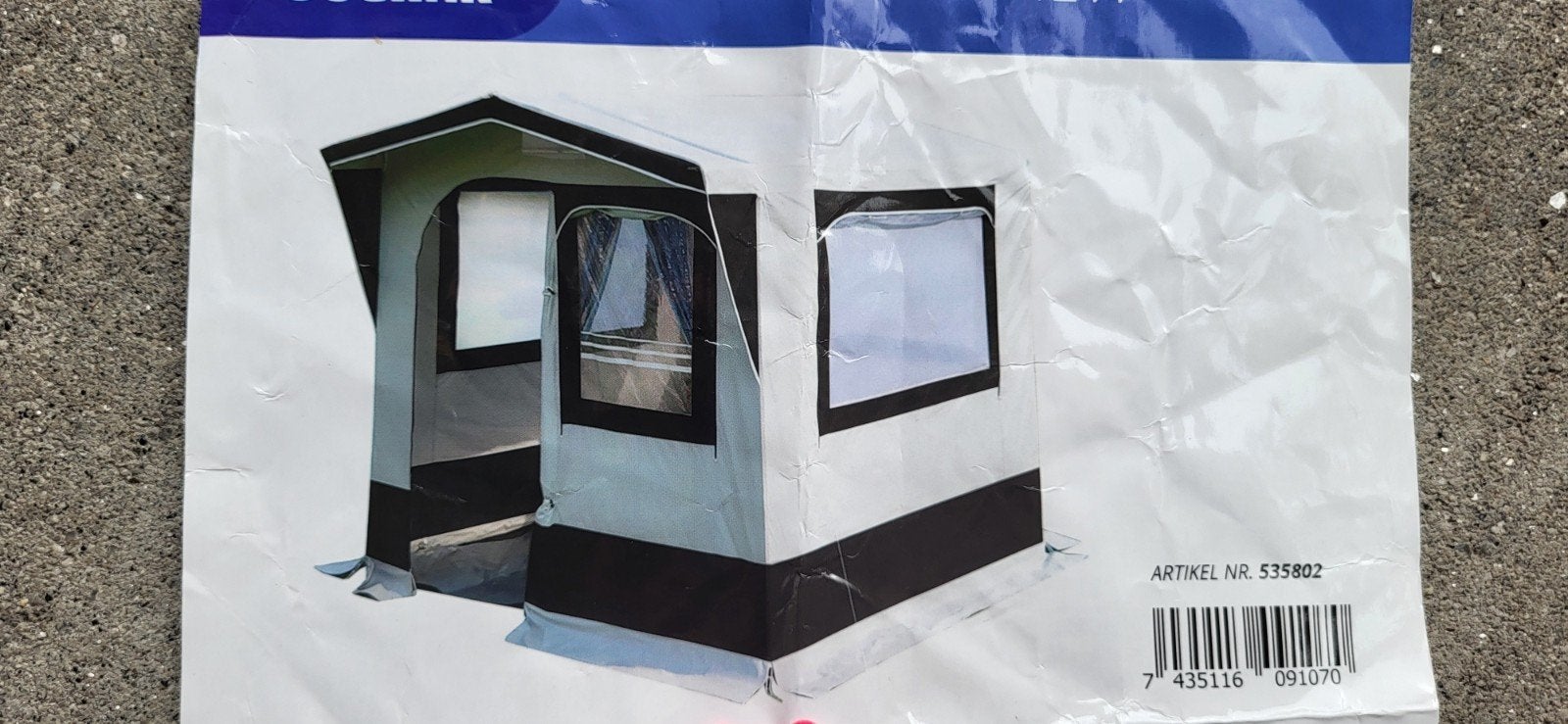 schuurtent obelink garda 210, Ophalen, Gebruikt