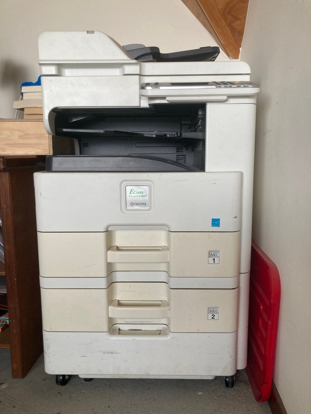 Kyocera Ecosys FS-6025MFP All-in-one Laserprinter, Computers en Software, Ophalen, Gebruikt, Kopieren, All-in-one