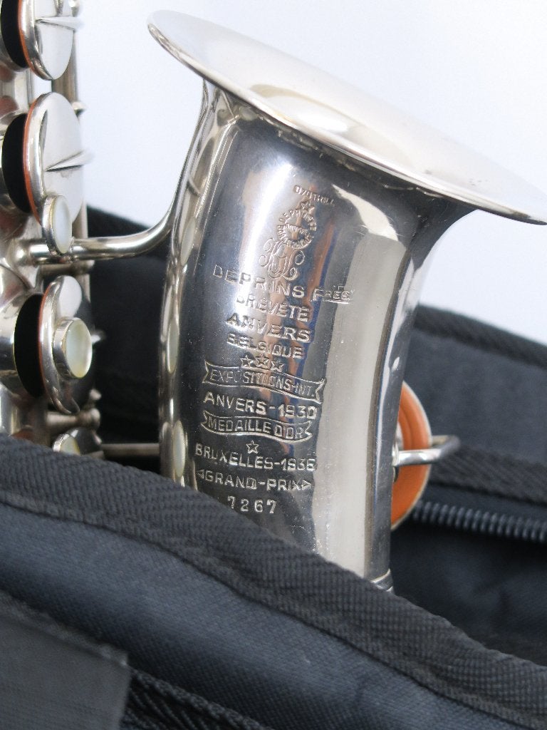 Saxofoon Alto De Prins Antwerp tot B, Ophalen of Verzenden, Zo goed als nieuw, Alt