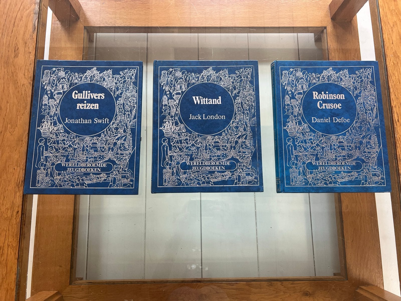 Wereldberoemde Jeugdboeken: Gulliver, Wittand, Robinson Crus, Boeken, Ophalen of Verzenden, Gelezen, Fictie