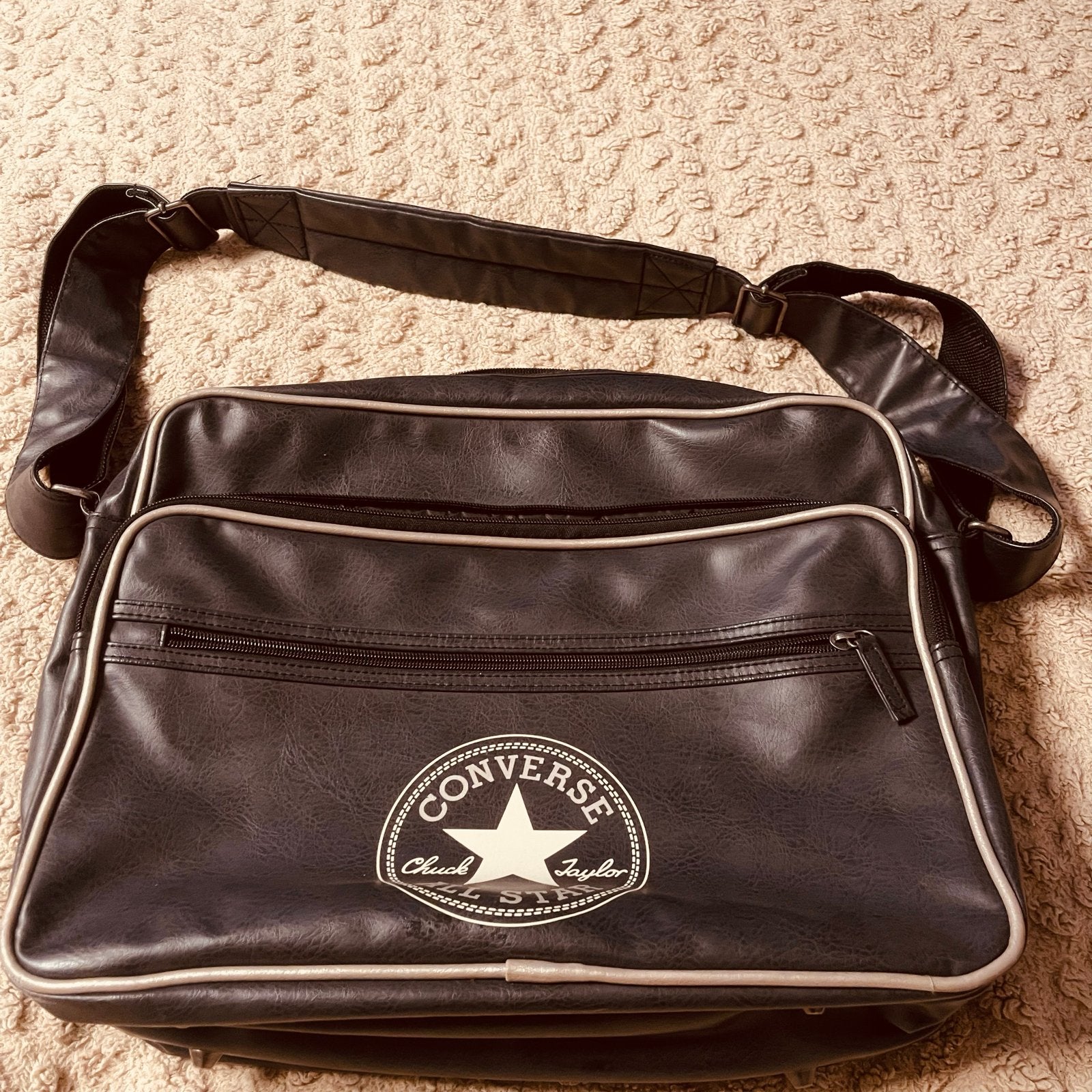 Converse Chuck Taylor All Star Schoudertas Zwart, Ophalen of Verzenden, Gebruikt, Zwart, Overige merken