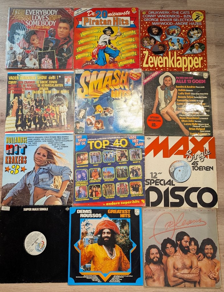 Diverse LP's 12 stuks, TOP 40, Hollandse hits, Smash hits, Ophalen of Verzenden, LP