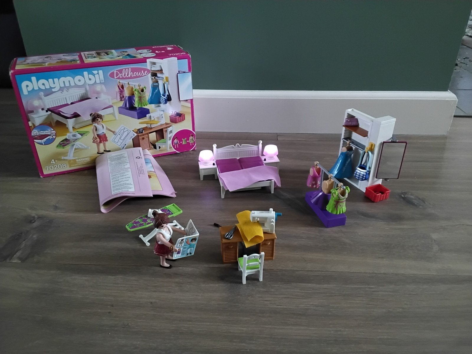 Playmobil slaapkamer, Kinderen en Baby's, Speelgoed | Playmobil, Ophalen of Verzenden, Nieuw, Complete set
