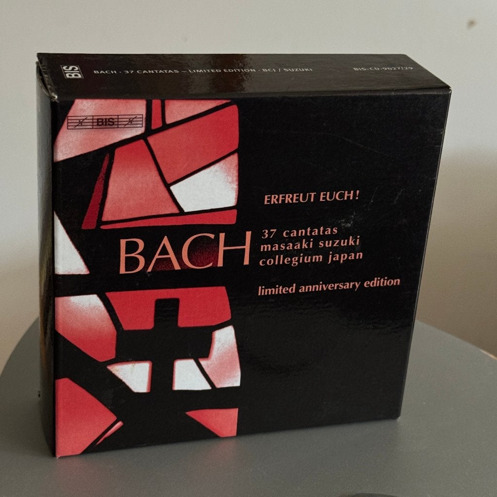 Bach Cantatas Suzuki 10CD BOX , 37 cantatas, box 2, Cd's en Dvd's, Boxset, Speciale editie, Ophalen of Verzenden, Zo goed als nieuw