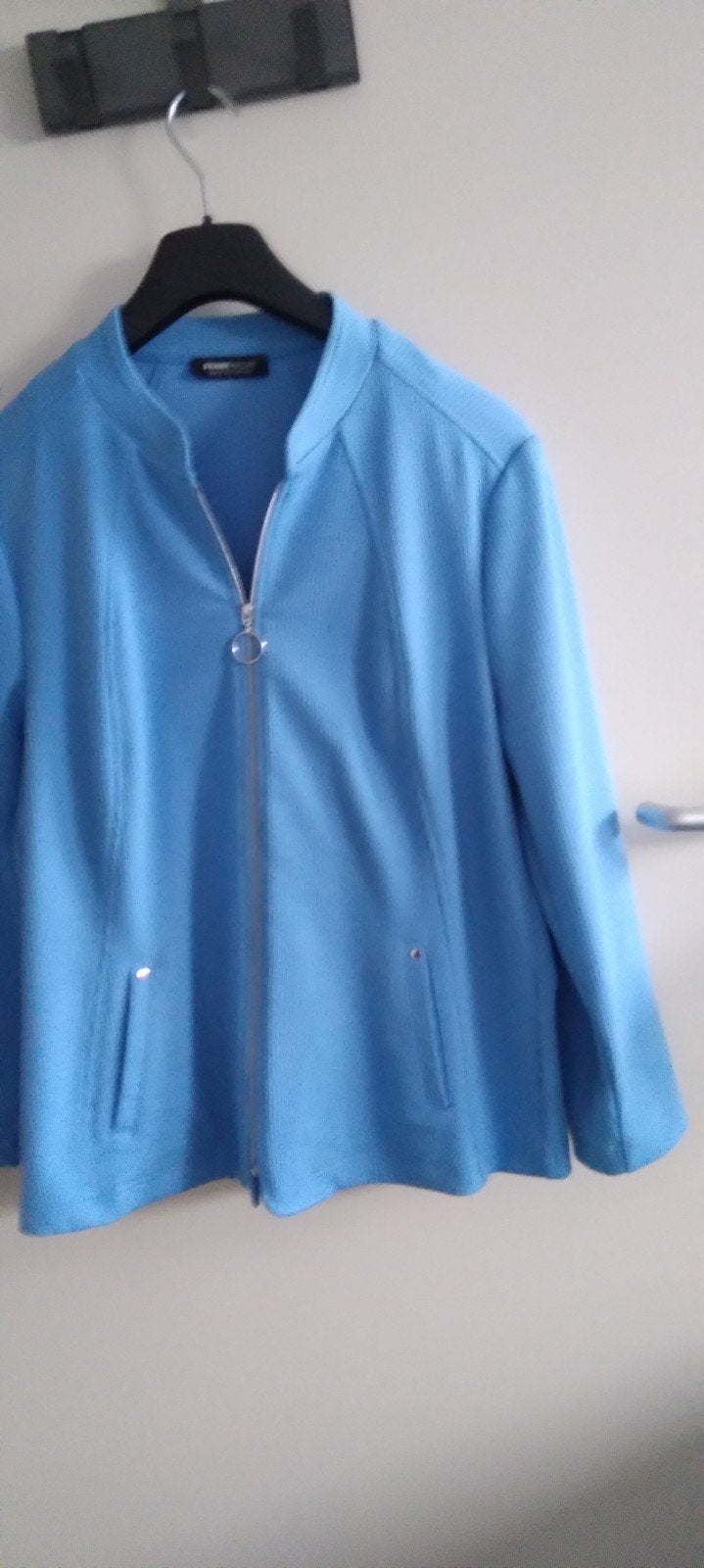 Frank Walder blauw vest maat 42/44, Kleding | Dames, Blauw, Maat 42/44 (L), Ophalen of Verzenden, Zo goed als nieuw