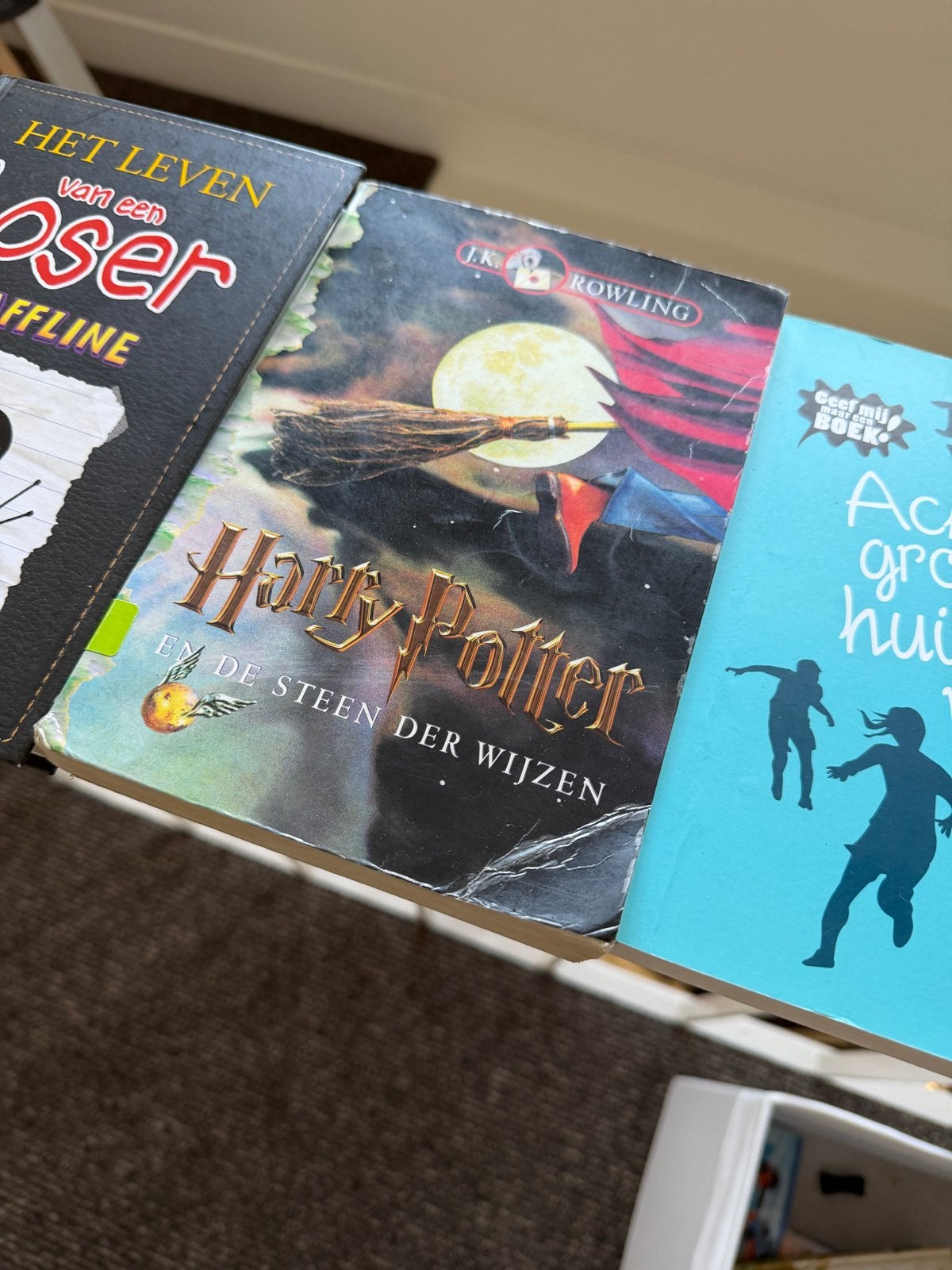 Harry Potter en 8 andere kinderboeken - Complete set, Boeken, Ophalen, Gelezen, Fictie