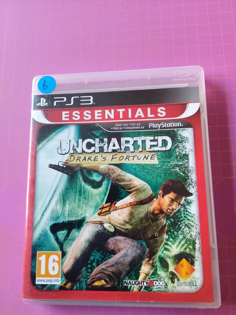 Uncharted: Drake's Fortune PS3 Essentials, Avontuur en Actie, Gebruikt, 1 speler, Ophalen of Verzenden