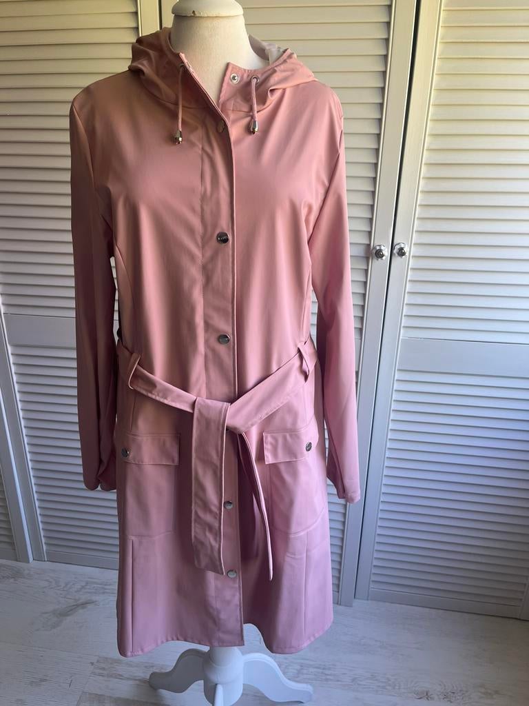 Rains regenjas dun s/m roze nieuw te koop, Caravans en Kamperen, Regenkleding, Ophalen of Verzenden, Nieuw, Regenjas, Dames