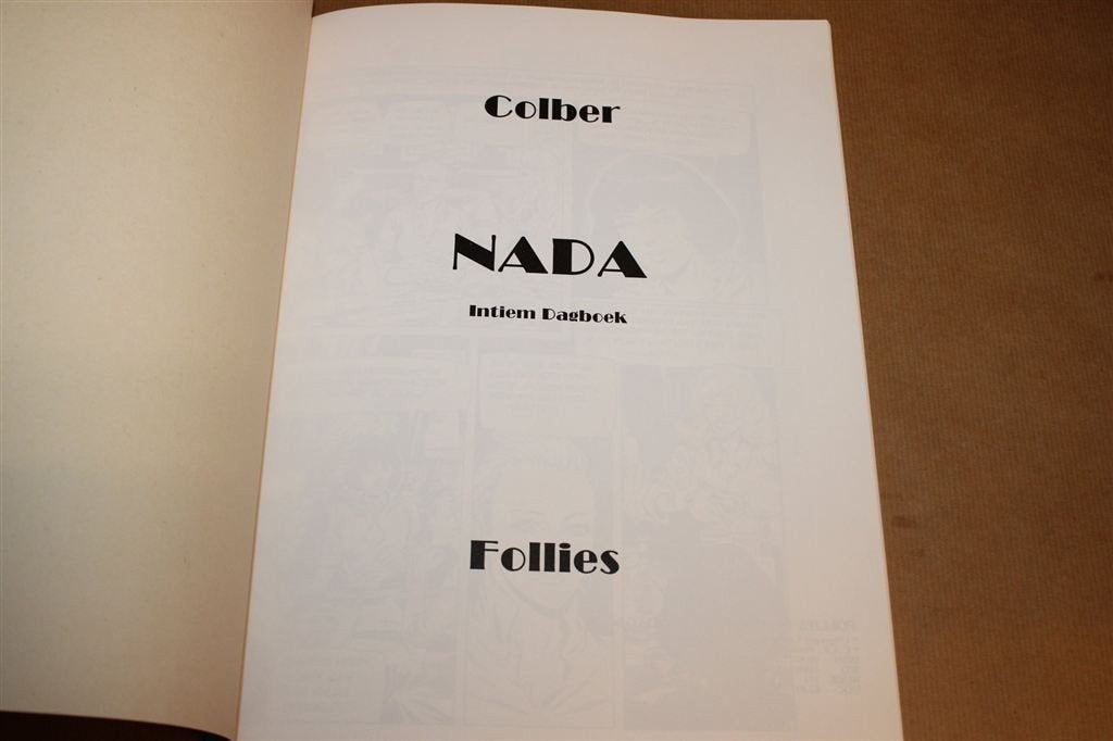 Nada Intiem Dagboek — Erotisch Stripalbum Follies 13, Boeken, Stripboeken, Eén stripboek, Ophalen of Verzenden, Gelezen