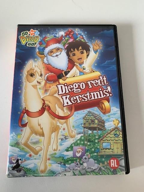 DVD van Diego redt Kerstmis, Cd's en Dvd's, Alle leeftijden, Ophalen of Verzenden, Zo goed als nieuw