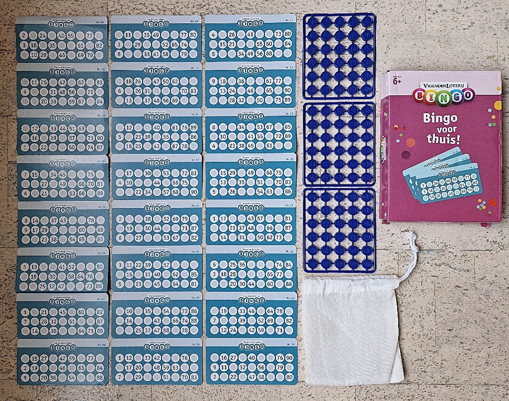 Bingo voor Thuis - Nieuw, Vijf spelers of meer, Ophalen of Verzenden, Nieuw