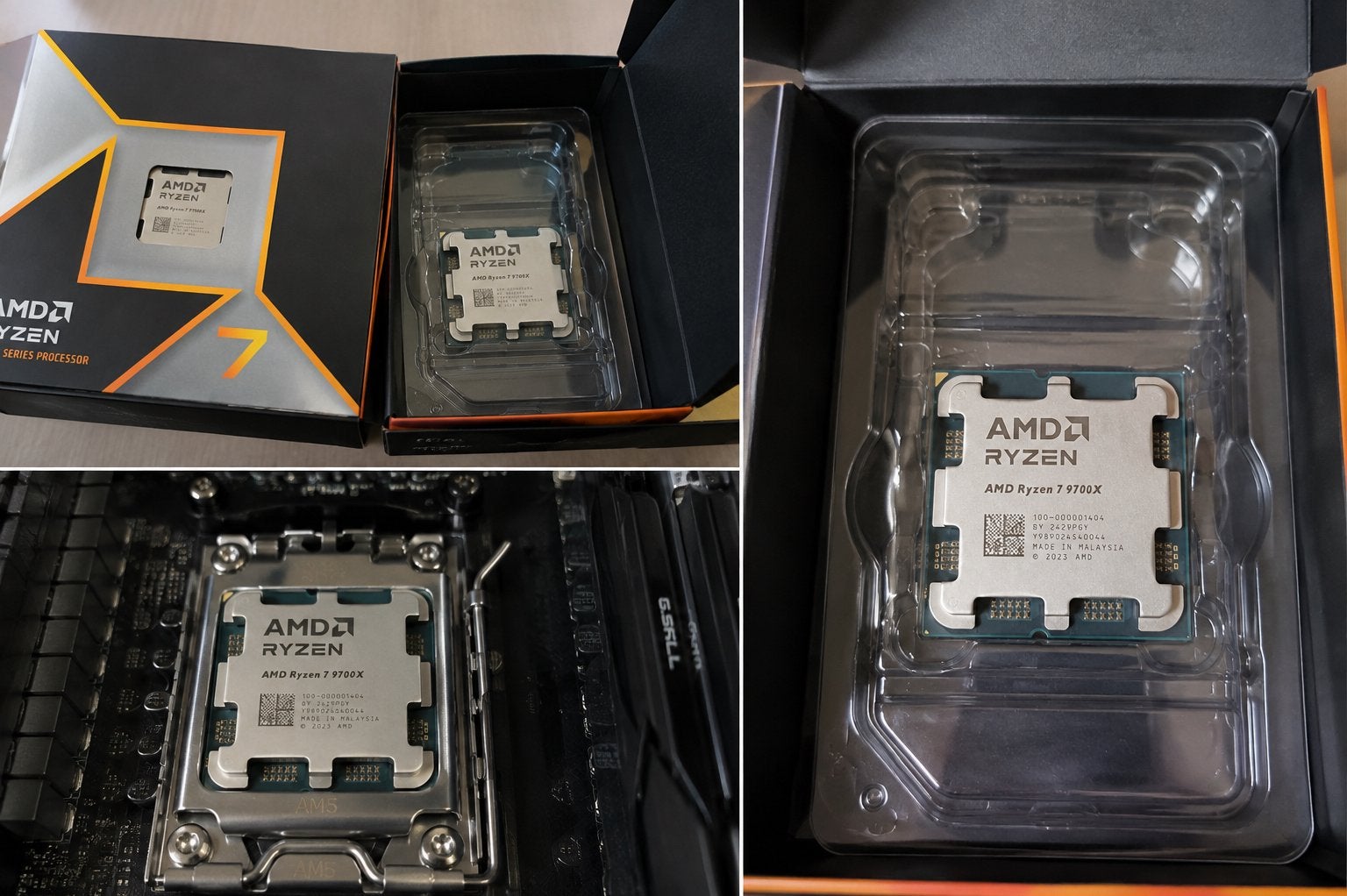 AMD Ryzen 7 9700X Processor, Ophalen, Nieuw, 8-core, 4 Ghz of meer