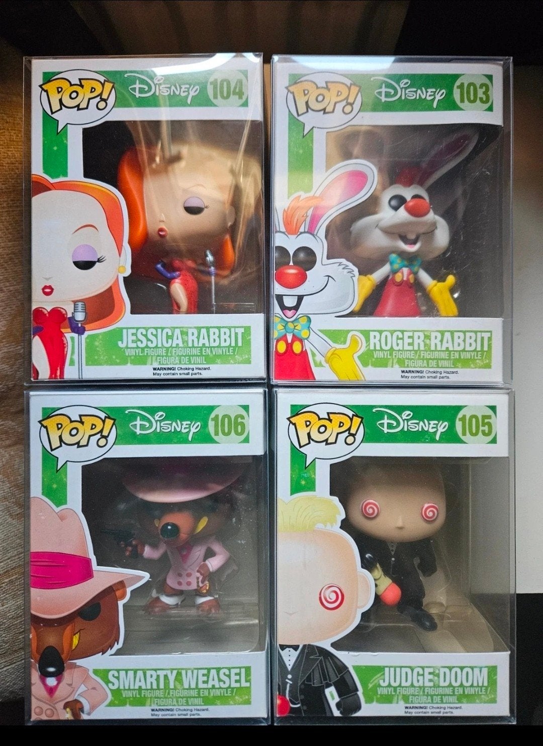 Funko Pop! Disney: Who Framed Roger Rabbit set, Ophalen of Verzenden, Nieuw