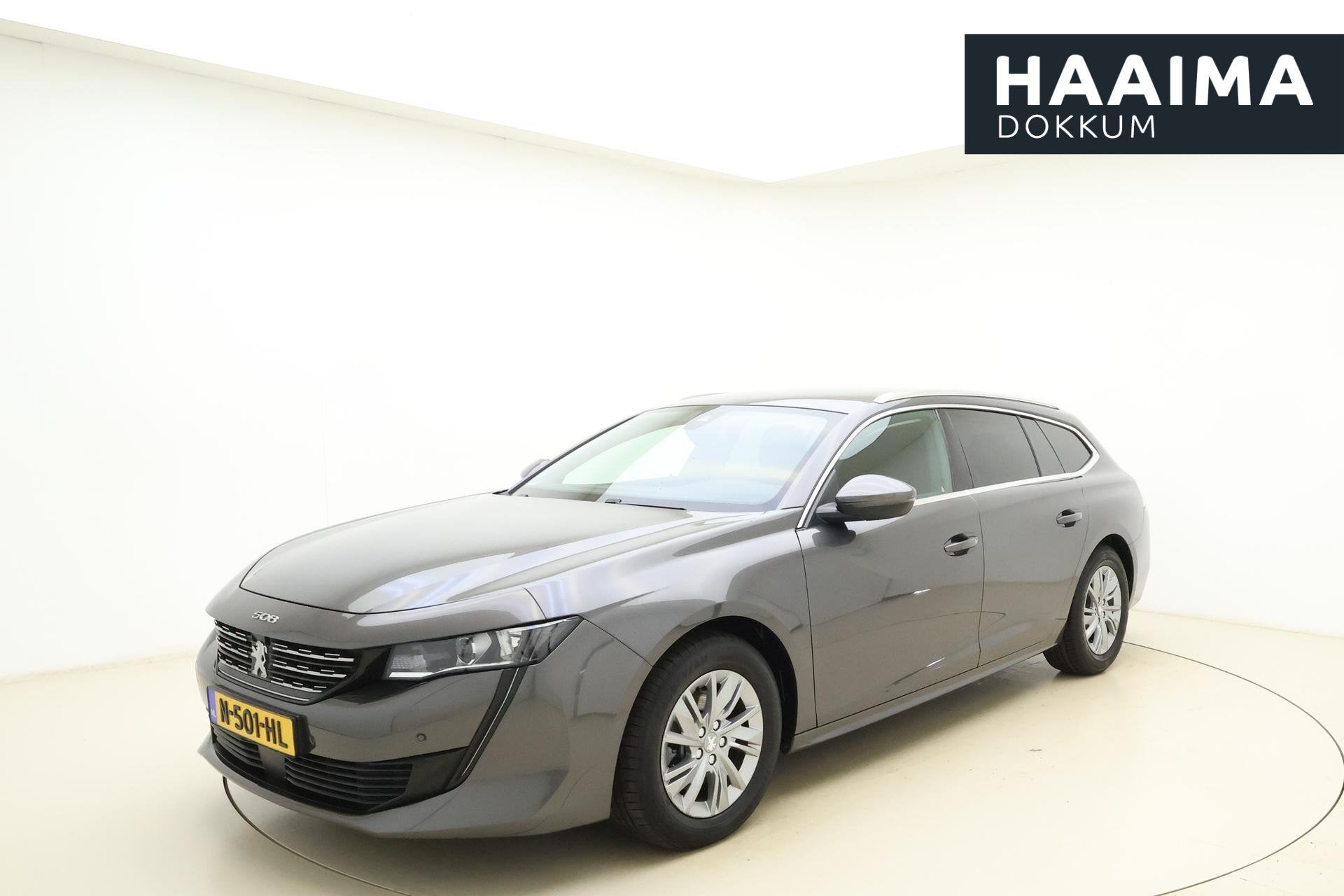 Peugeot 508 SW 1.2 PureTech Blue Lease Active | Apple carpla, 745 kg, Stof, Gebruikt, Euro 6