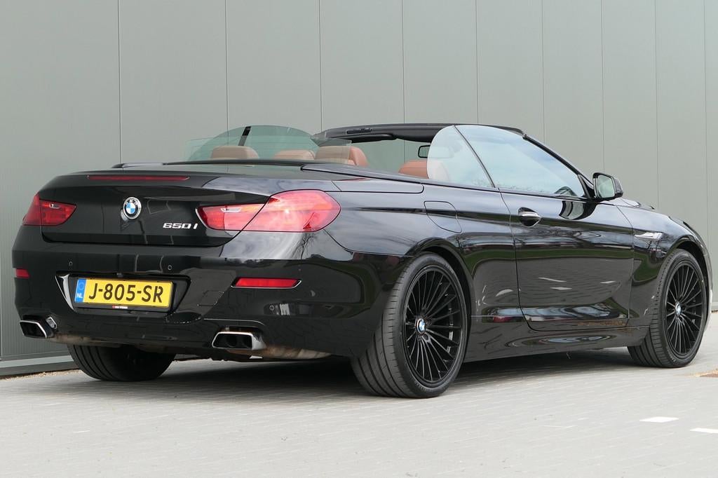 BMW 6-serie Cabrio 650i High Executive HUD Memory Stoelverko, Auto's, Automaat, Euro 5, Achterwielaandrijving, Gebruikt