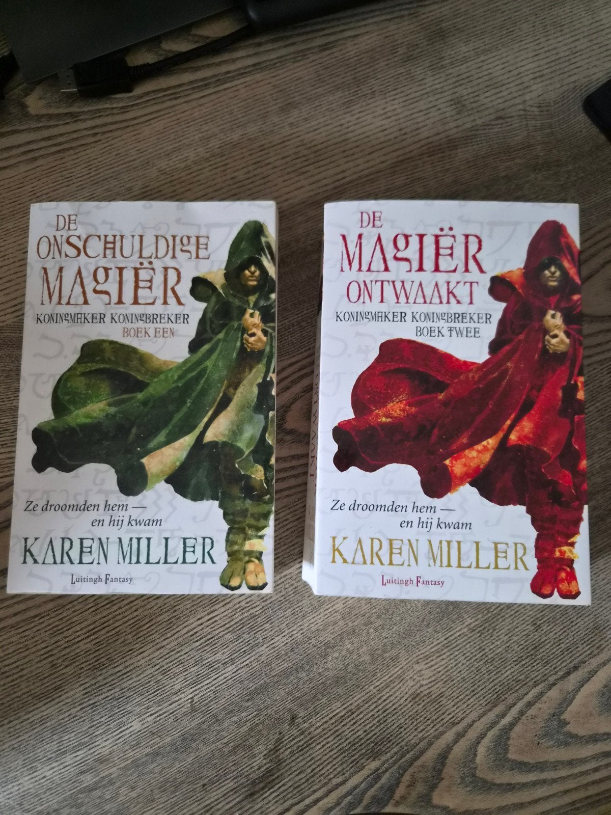 De Onschuldige Magiër & De Magiër Ontwaakt - Karen Miller, Ophalen of Verzenden, Zo goed als nieuw, Karen Miller