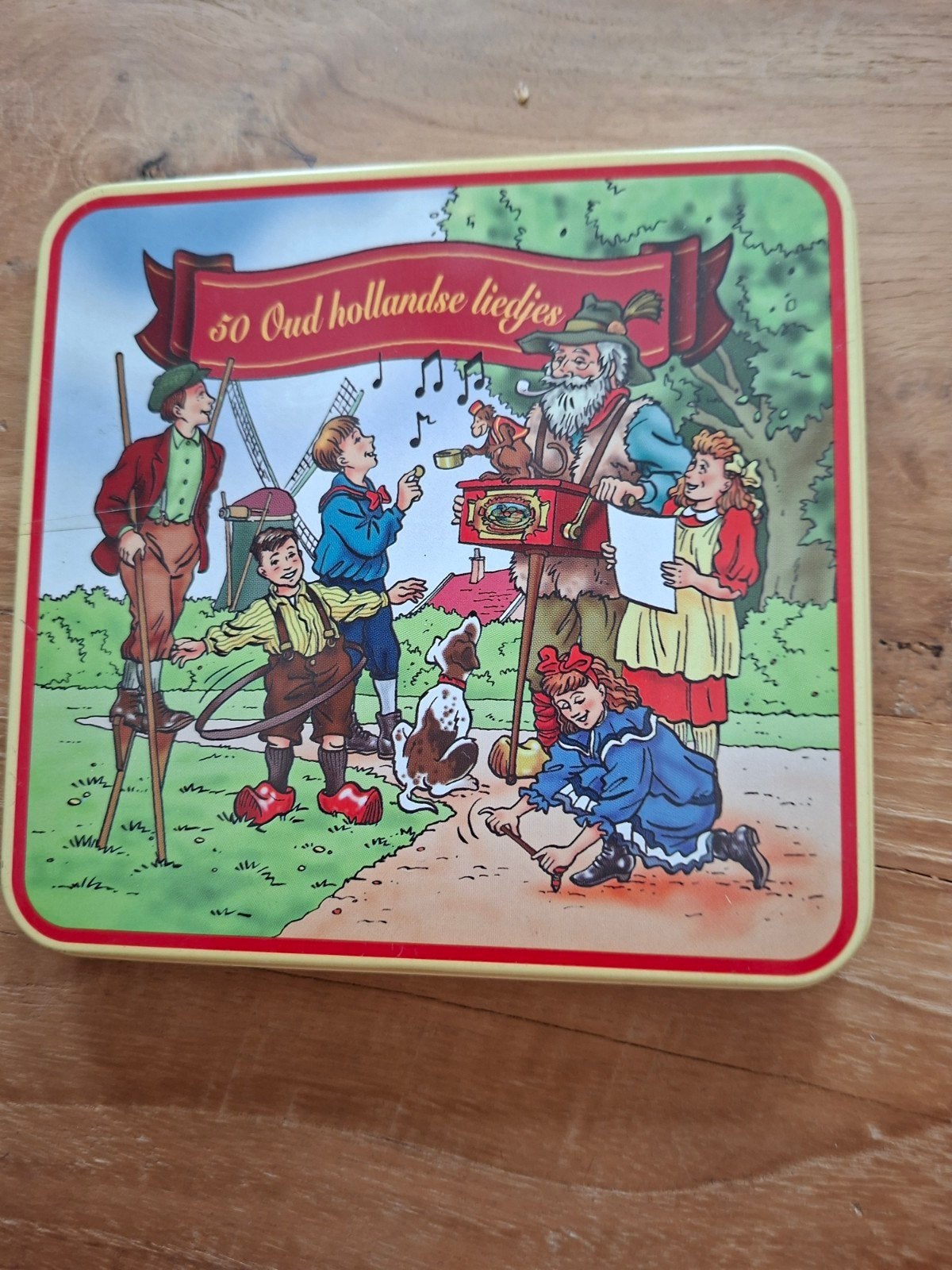 50 Oud Hollandse Liedjes CD in blikken doosje, Gebruikt, 6 tot 9 jaar, Ophalen of Verzenden, Verzamelalbum
