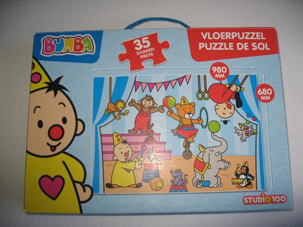 Vloerpuzzel Bumba  (35 stuks), Ophalen of Verzenden, 10 tot 50 stukjes, Gebruikt, 2 tot 4 jaar